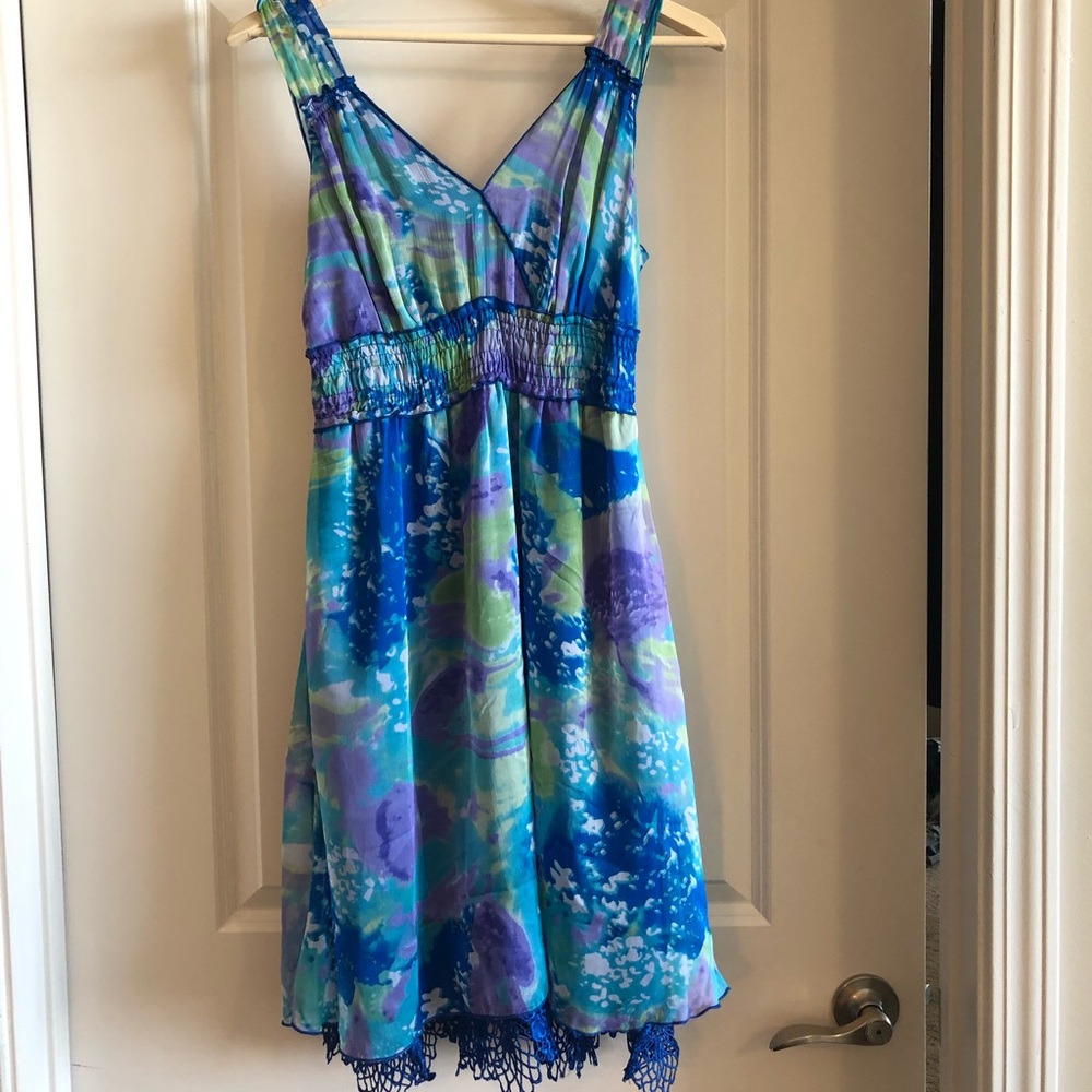 Multicolored summer dress
